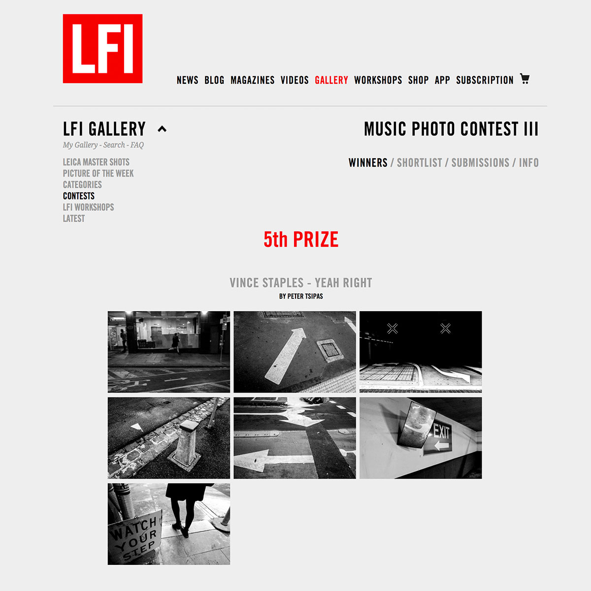 Leica Music Contest Winner Peter Tsipas